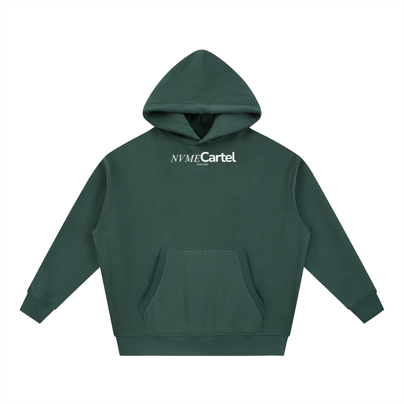 Essential Oversized Boxy Fit Fleece Hoodie