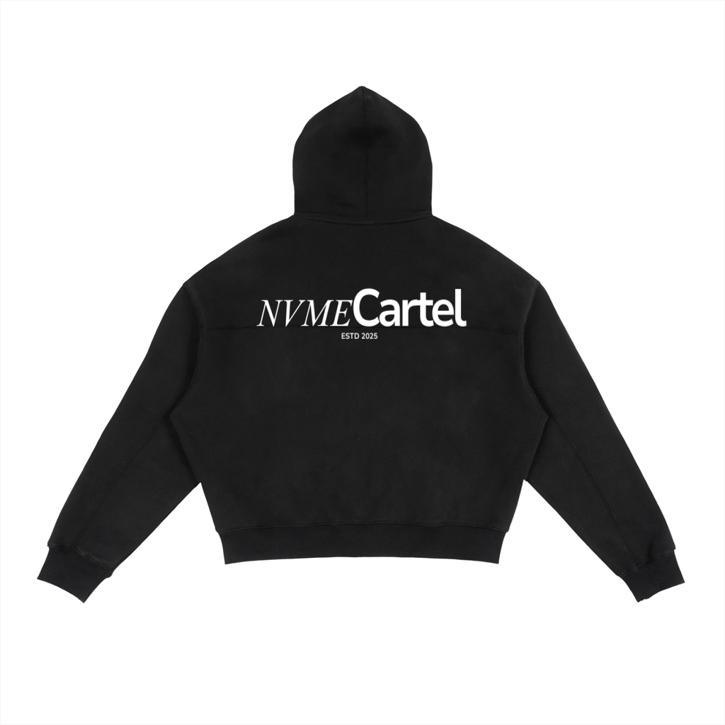 Fleece Zip-Up Boxy Hoodie