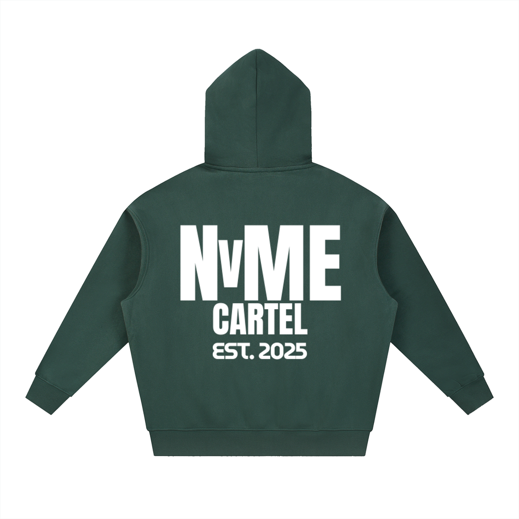 Essential Oversized Boxy Fit Fleece Hoodie